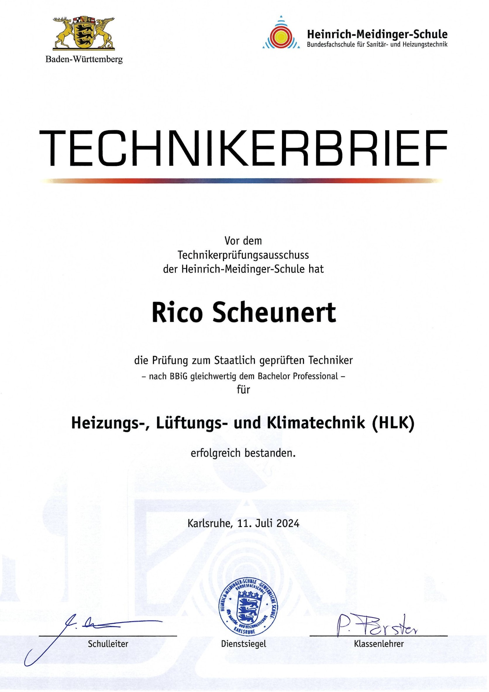 Technikerbrief
